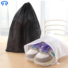 customizable organic cotton dance shoe drawstring bags backpack